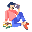 پیش‌نمایش فایل female-enjoy-reading-12189725 از پک تاجران و مدیران
