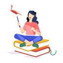 پیش‌نمایش فایل girl-read-magic-book-12189740 از پک تاجران و مدیران