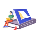 پیش‌نمایش فایل man-enjoy-books-12189748 از پک تاجران و مدیران