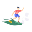 پیش‌نمایش فایل man-flying-on-book-12189733 از پک تاجران و مدیران