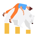 پیش‌نمایش فایل bear-market-loss-analyzed-by-businesswoman-12214936 از پک سهام