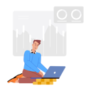 پیش‌نمایش فایل business-performance-analyzed-by-businessman-12214917 از پک سهام