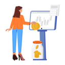 پیش‌نمایش فایل saving-money-becomes-hobby-of-employee-12214926 از پک سهام