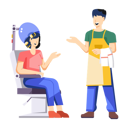 پیش‌نمایش فایل woman-getting-hair-steamer-at-salon-12285481 از پک سالن زیبایی