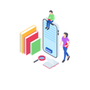 پیش‌نمایش فایل online-book-search-1804680 از پک آموزش آنلاین (ایزومتریک)