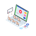 پیش‌نمایش فایل online-business-training-1805381 از پک خدمات مرتبط با کسب‌وکار