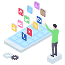 پیش‌نمایش فایل application-management-2545266 از پک ایزومتریک