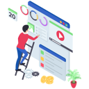 پیش‌نمایش فایل dashboard-management-2545271 از پک ایزومتریک