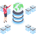 پیش‌نمایش فایل globally-data-storage-2545252 از پک ایزومتریک