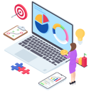 پیش‌نمایش فایل marketing-strategy-2545255 از پک ایزومتریک