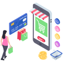 پیش‌نمایش فایل online-shopping-2545275 از پک ایزومتریک