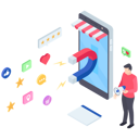 پیش‌نمایش فایل online-store-marketing-2545272 از پک ایزومتریک