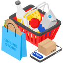 پیش‌نمایش فایل online-glossary-shop-2545451 از پک ایزومتریک جلد ۲