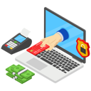 پیش‌نمایش فایل online-payment-security-2545450 از پک ایزومتریک جلد ۲
