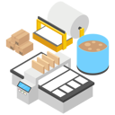 پیش‌نمایش فایل paper-boxes-making-2545433 از پک ایزومتریک جلد ۲