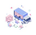 پیش‌نمایش فایل cargo-delivery-2601905 از پک حمل و نقل و تحویل
