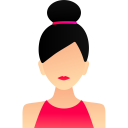 پیش‌نمایش فایل woman-1285 از پک آیکون های کاربر / بسته آواتار: جلد 01 (در گرادیان)