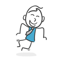 پیش‌نمایش فایل business-stick-man-jumping-with-joy-3494856 از پک مرد چوبی جانی