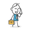 پیش‌نمایش فایل stick-man-calling-on-the-phone-3494857 از پک مرد چوبی جانی
