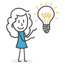پیش‌نمایش فایل business-idea-3502115 از پک دختر چوبی ماری