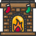 پیش‌نمایش فایل fireplace-2994992 از پک روز کریسمس