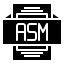 پیش‌نمایش فایل asm-file از پک نوع فایل جامد