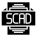 پیش‌نمایش فایل scad-file از پک نوع فایل جامد