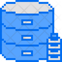 پیش‌نمایش فایل database-battery-10282445 از پک باتری هنر پیکسلی