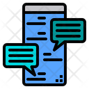 پیش‌نمایش فایل mobile-sms-1603099 از پک خط رنگی فرآیند خلاق