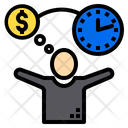 پیش‌نمایش فایل time-is-money-1603121 از پک خط رنگی فرآیند خلاق