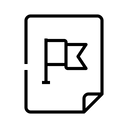 پیش‌نمایش فایل document-flag-10023431 از پک اسناد