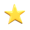 پیش‌نمایش فایل 1-star-rating-11675676 از پک امتیاز ستاره ای