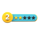 پیش‌نمایش فایل 2-star-rating-11675667 از پک امتیاز ستاره ای