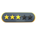 پیش‌نمایش فایل 3-star-rating-11675673 از پک امتیاز ستاره ای
