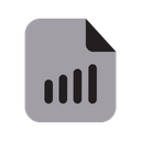 پیش‌نمایش فایل chart-files-6231196 از پک آیکن فایل با دو تن جامد