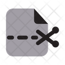 پیش‌نمایش فایل cut-file-6239597 از پک آیکن فایل با دو تن جامد