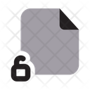 پیش‌نمایش فایل file-unlocked-6239646 از پک آیکن فایل با دو تن جامد