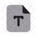 پیش‌نمایش فایل font-type-file-6231243 از پک آیکن فایل با دو تن جامد