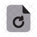 پیش‌نمایش فایل refresh-file-6239631 از پک آیکن فایل با دو تن جامد