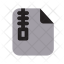 پیش‌نمایش فایل zip-file-6239649 از پک آیکن فایل با دو تن جامد