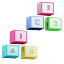 پیش‌نمایش فایل educational-cubes-8817178 از پک مهدکودک