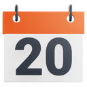پیش‌نمایش فایل 20th-twenty-day-10777480 از پک تقویم
