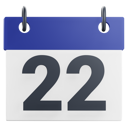 پیش‌نمایش فایل 22nd-twenty-two-day-10777475 از پک تقویم