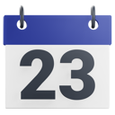 پیش‌نمایش فایل 23rd-twenty-three-day-10777477 از پک تقویم