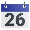 پیش‌نمایش فایل 26th-twenty-six-day-10777466 از پک تقویم