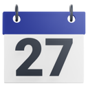 پیش‌نمایش فایل 27th-twenty-seven-day-10777469 از پک تقویم
