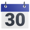 پیش‌نمایش فایل 30th-thirty-day-10777471 از پک تقویم
