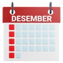 پیش‌نمایش فایل december-calendar-10777457 از پک تقویم