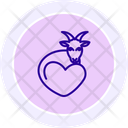 پیش‌نمایش فایل goat-love-animal-12448021 از پک عشق به حیوانات