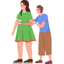 پیش‌نمایش فایل bonded-by-liberty-happy-couple-at-independence-day-9130785 از پک جشن روز استقلال آمریکا